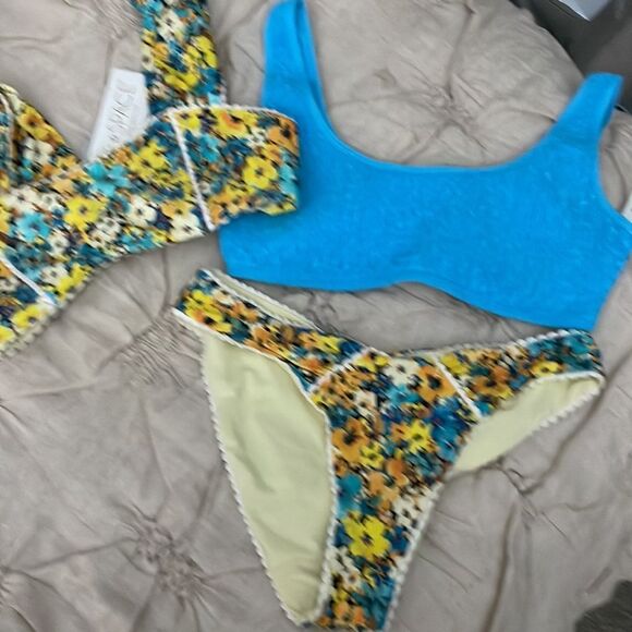 6 LSpace Gizelle Top & Cheeky Bottom Revolve NWT Izzy’s Too Retail 378.00 - Picture 11 of 11